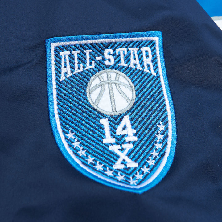 DALLAS MAVERICKS MITCHELL & NESS DIRK NOWITZKI HALL OF FAME SATIN JACKET