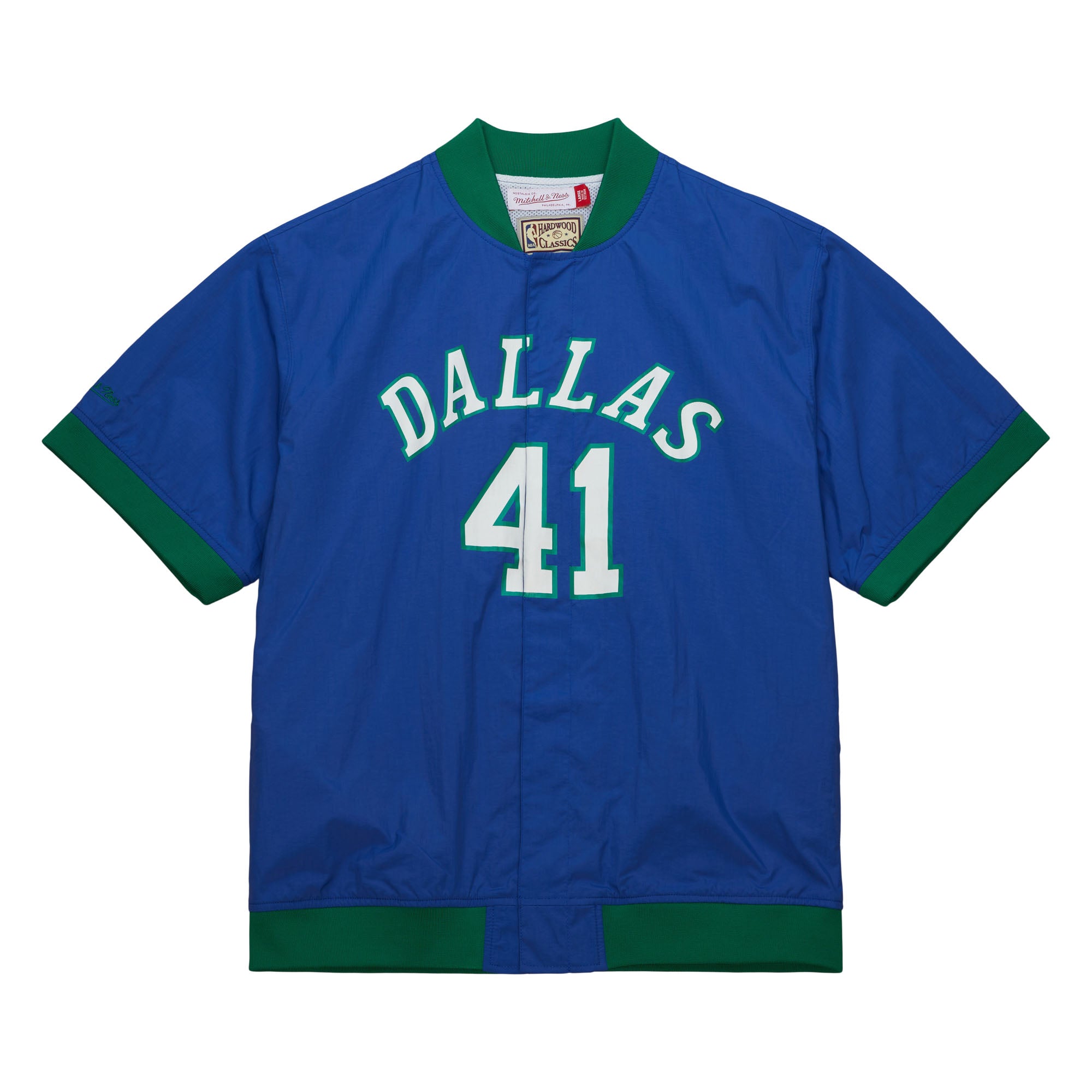 DALLAS MAVERICKS MITCHELL NESS WARM UP JACKET