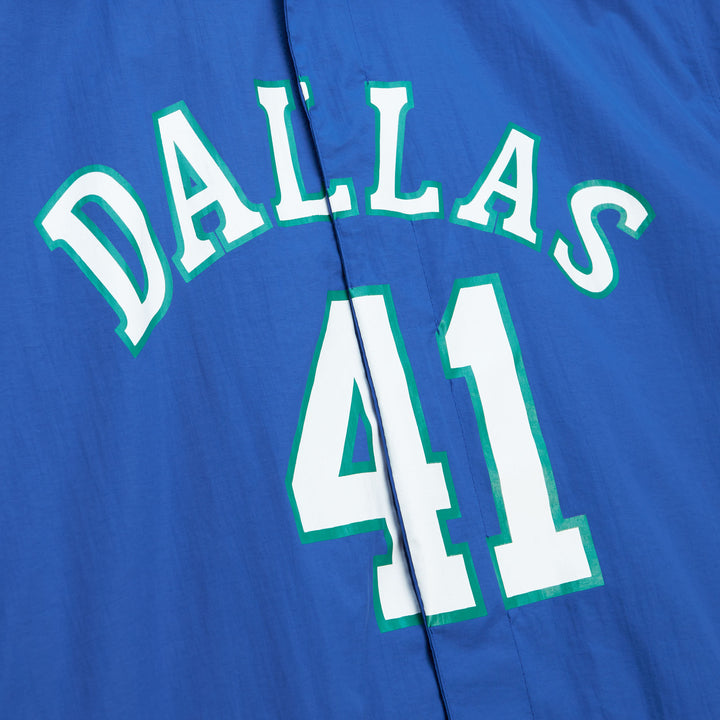 DALLAS MAVERICKS MITCHELL & NESS WARM UP JACKET