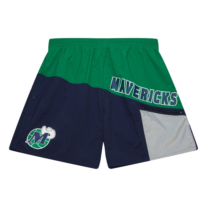 DALLAS MAVERICKS MITCHELL & NESS M-HAT NYLON SHORTS