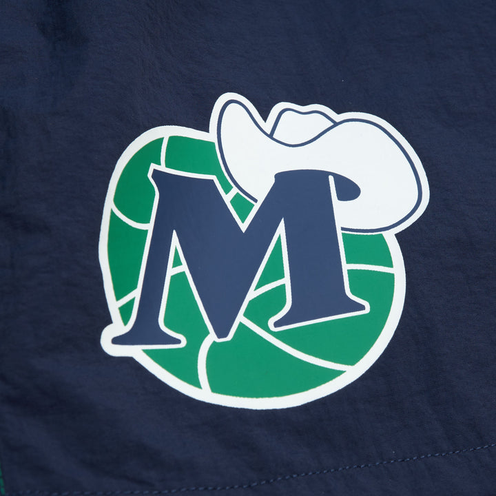 DALLAS MAVERICKS MITCHELL & NESS M-HAT NYLON SHORTS