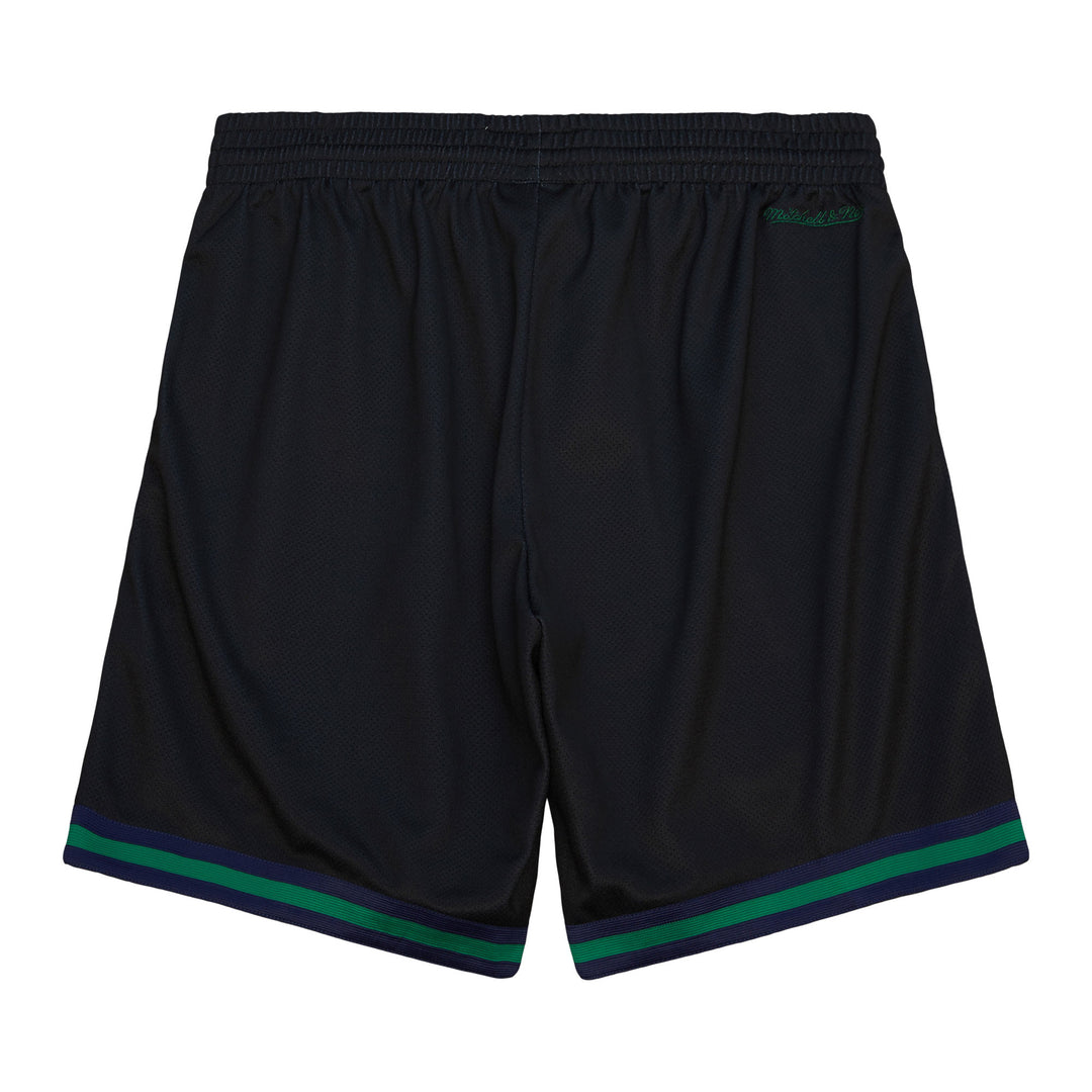 DALLAS MAVERICKS MITCHELL & NESS BLACK M-HAT SHORTS