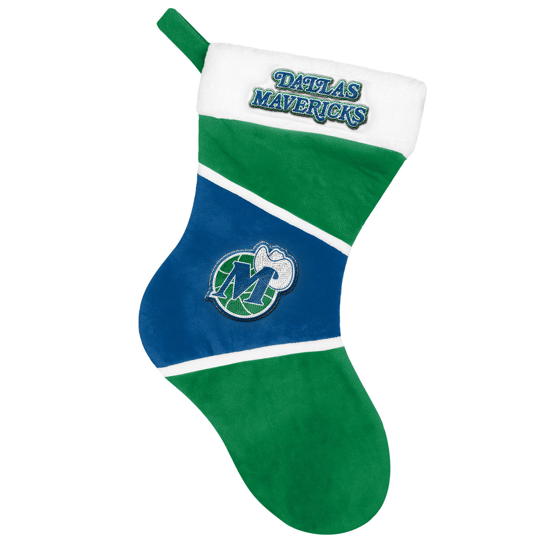 DALLAS MAVERICKS FOREVER COLLECTIBLES HARDWOOD CLASSIC CHRISTMAS STOCKING