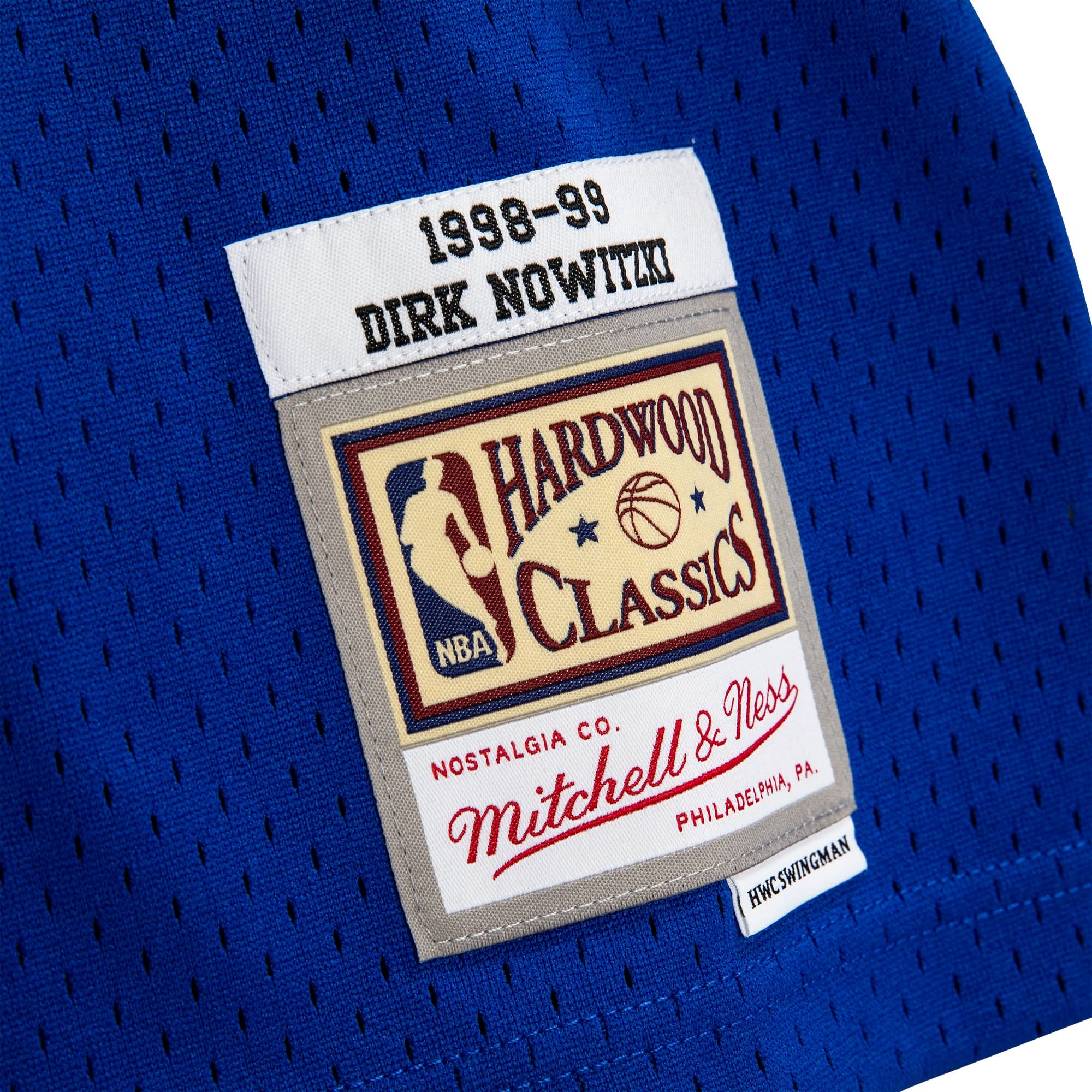 DALLAS MAVERICKS MITCHELL & NESS 45TH ANNIVERSARY HARDWOOD CLASSIC