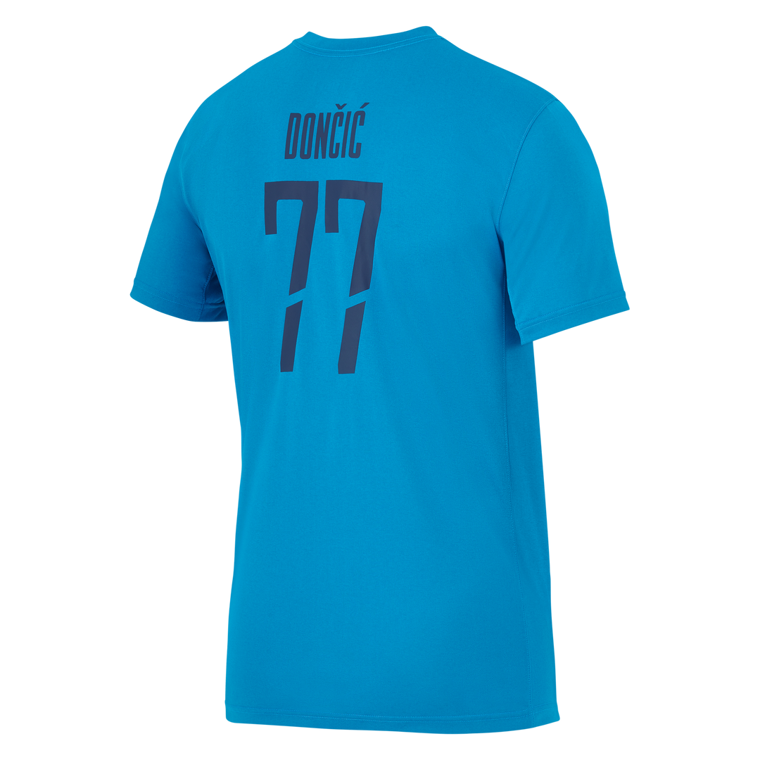 DALLAS MAVERICKS JORDAN BRAND LUKA DONČIĆ SLOVENIA SHORT SLEEVE TEE