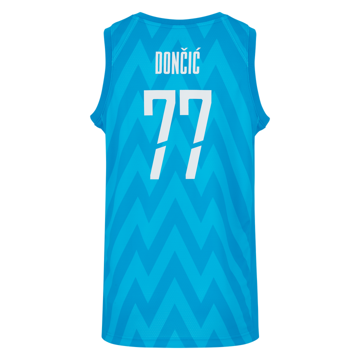 DALLAS MAVERICKS JORDAN BRAND LUKA DONČIĆ SLOVENIA JERSEY ROAD SWINGMAN JERSEY