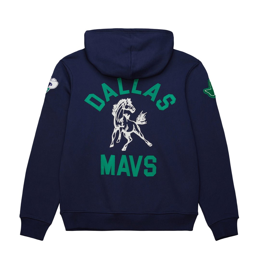 DALLAS MAVERICKS X SNEAKER POLITICS NAVY PATCH HOODIE