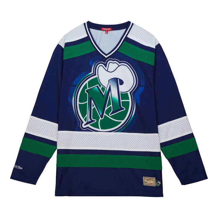 DALLAS MAVERICKS MITCHELL & NESS 23 BIG M-HAT HOCKEY TOP