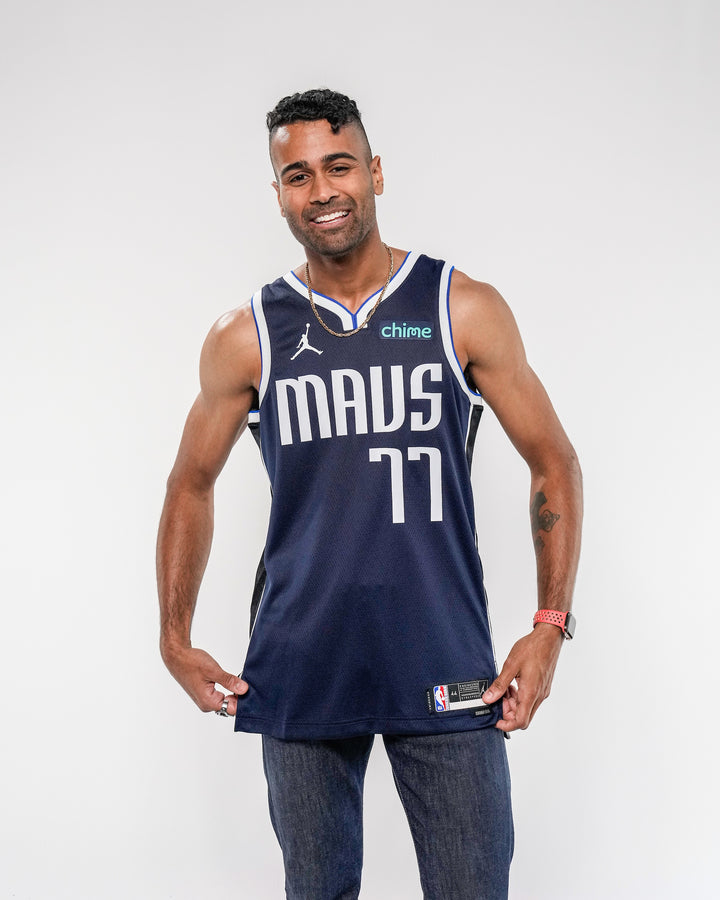 DALLAS MAVERICKS LUKA DONČIĆ JORDAN STATEMENT SWINGMAN JERSEY