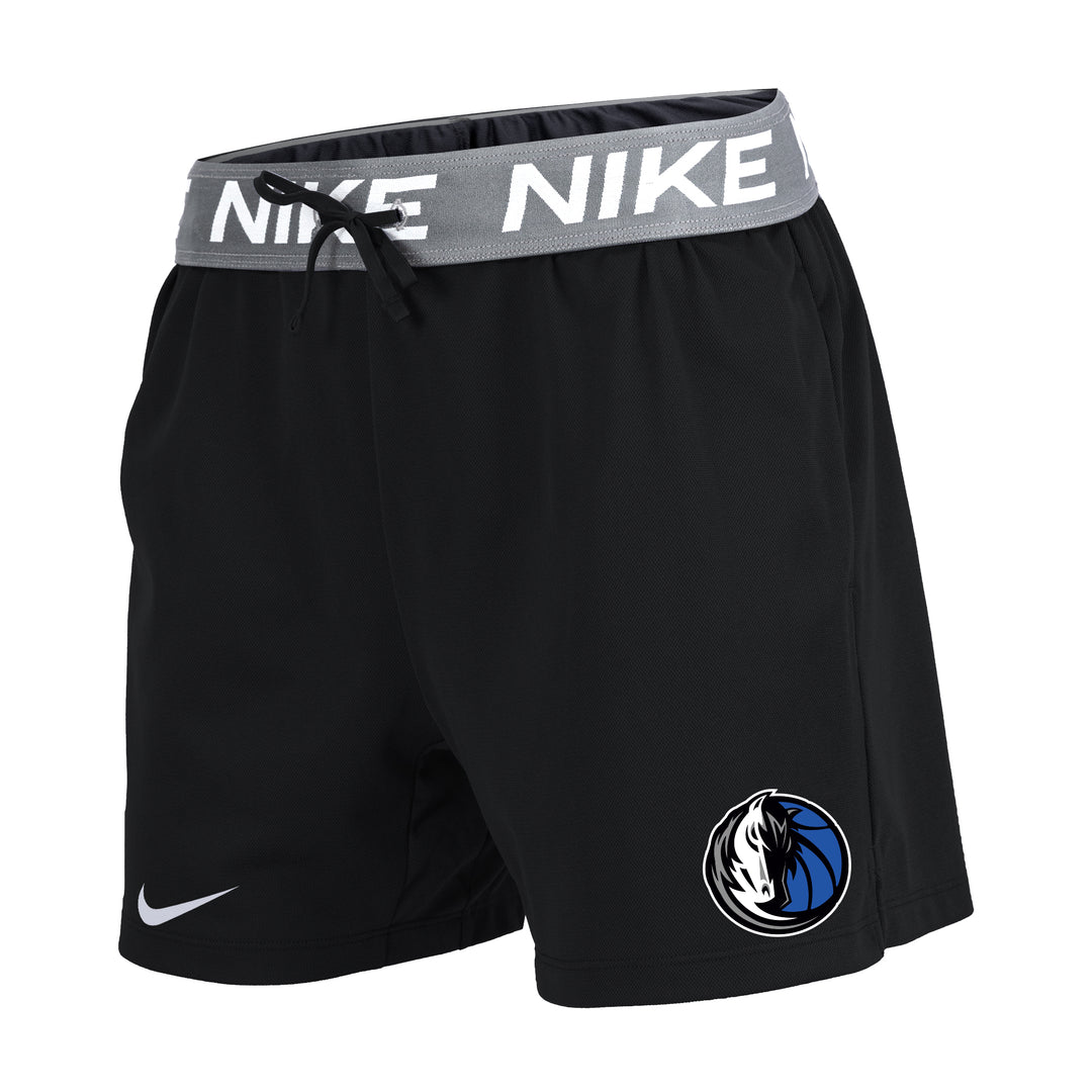 DALLAS MAVERICKS NIKE WOMEN'S BLACK TRACK SHORTS