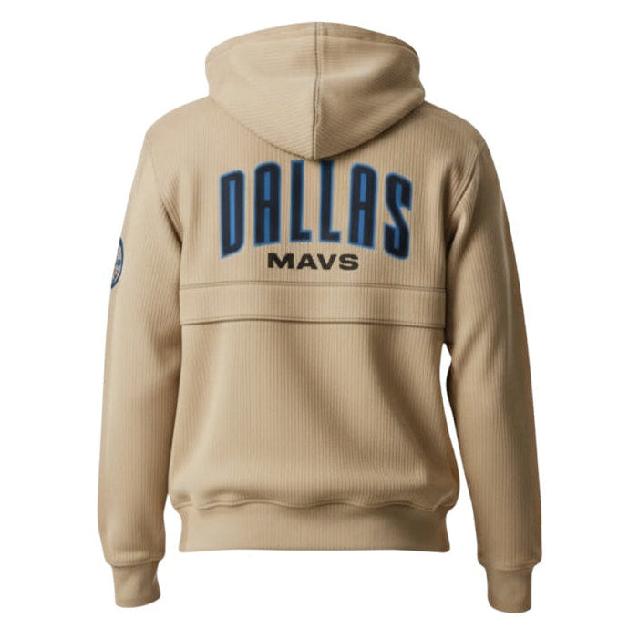 DALLAS MAVERICKS WILD COLLECTIVE WORDMARK CORDUROY HOODIE