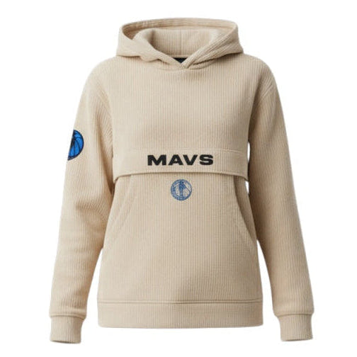 DALLAS MAVERICKS WILD COLLECTIVE WORDMARK CORDUROY HOODIE
