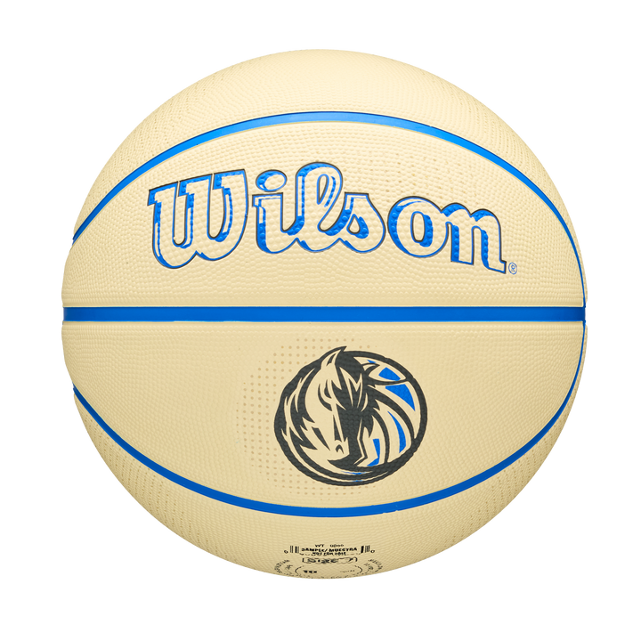 Dallas Mavericks Wilson Cream Horsehead Basketball