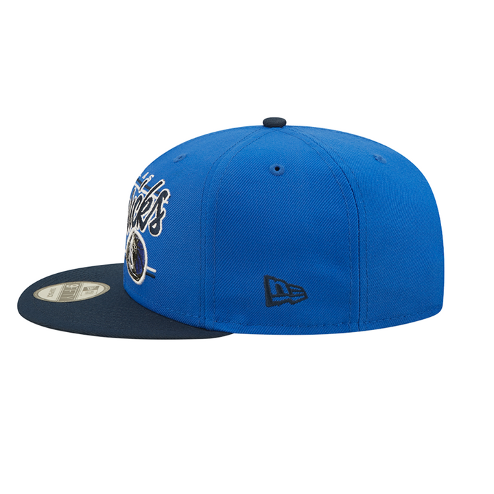 DALLAS MAVERICKS NEW ERA HORSEHEAD TEAM SCRIPT SNAPBACK