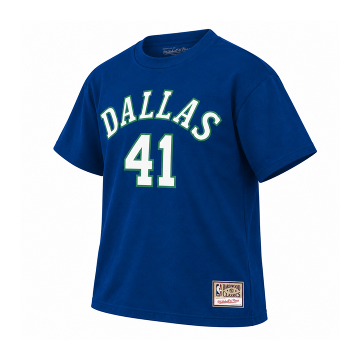 Dallas Mavericks Youth Hwc Dirk Name & Number Tee