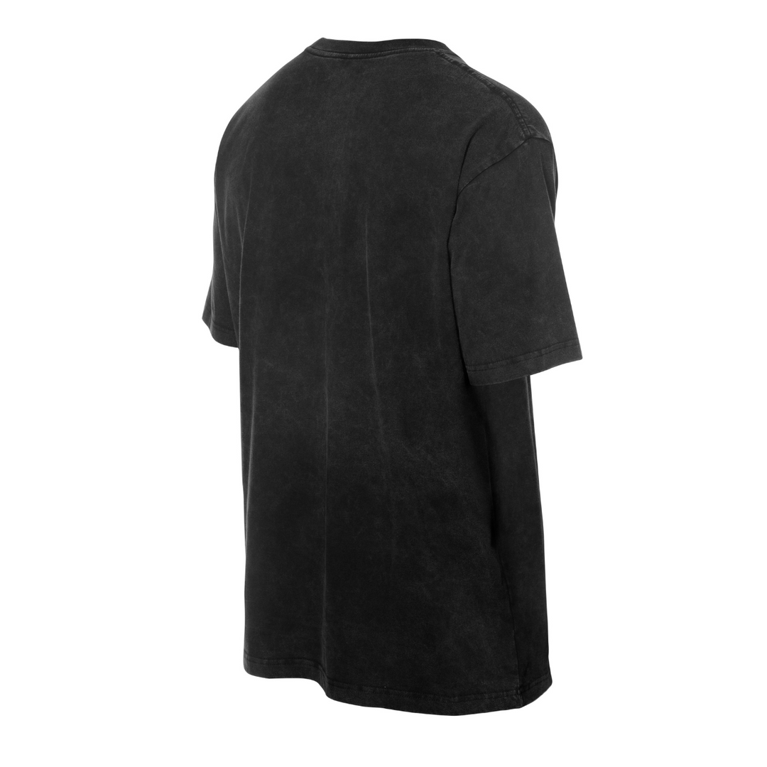 DALLAS MAVERICKS NEW ERA BLACK MINERAL WASHED SHORT SLEEVE TEE