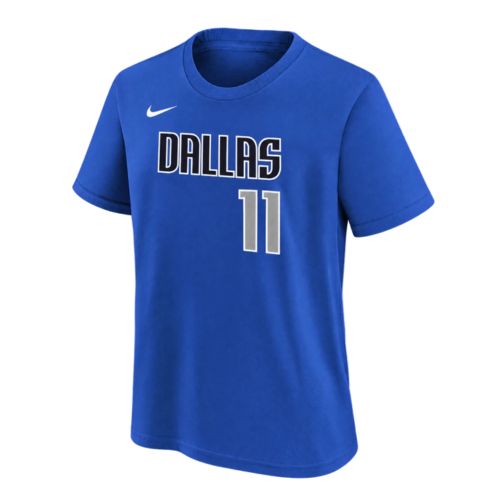 Dallas Mavericks Nike Outerstuff Kids Kyrie Irving Icon Name & Number Tee