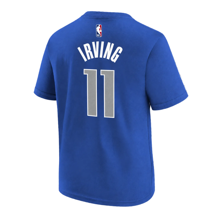 Dallas Mavericks Nike Outerstuff Kids Kyrie Irving Icon Name & Number Tee