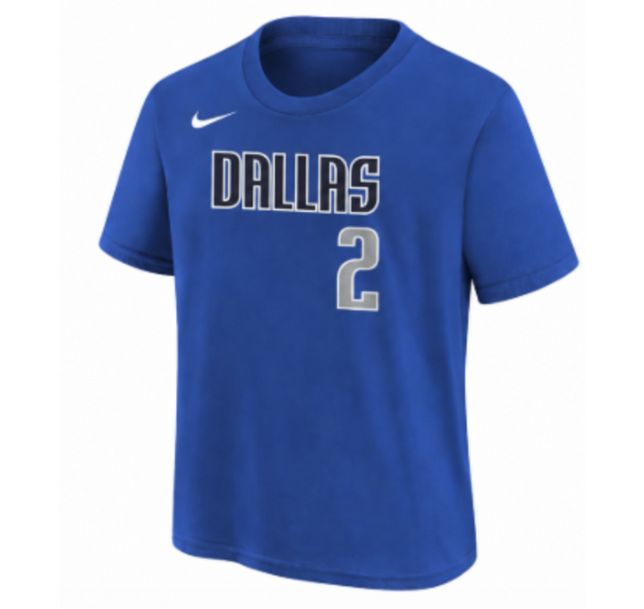 Dallas Mavericks Youth Lively II Icon Name & Number Tee