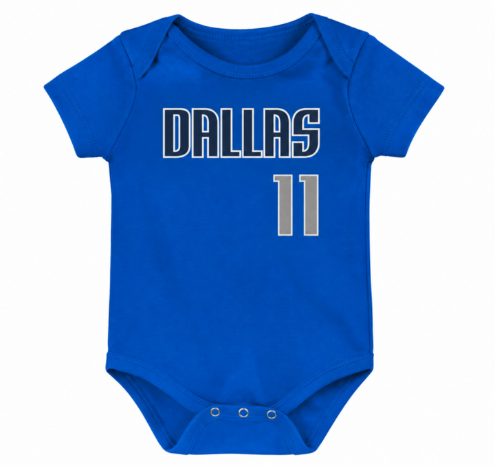 Dallas Mavericks Kyrie Irving Toddler Name & Number Onesie