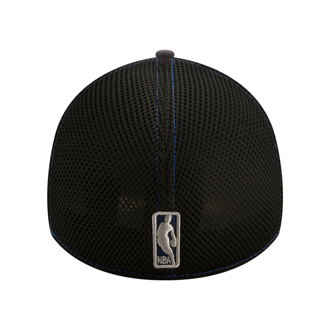 DALLAS MAVERICKS NEW ERA GREY TEAM NEO 39THIRTY FLEX HAT