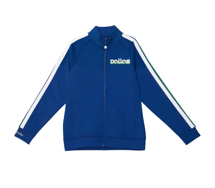 DALLAS MAVERICKS MITCHELL & NESS CITY EDITION TRACK JACKET