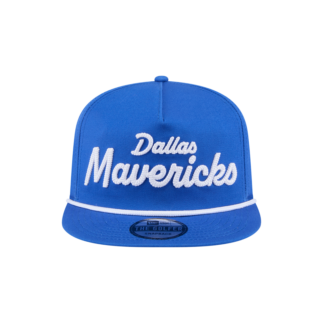 DALLAS MAVERICKS NEW ERA GOLFER SNAPBACK HAT