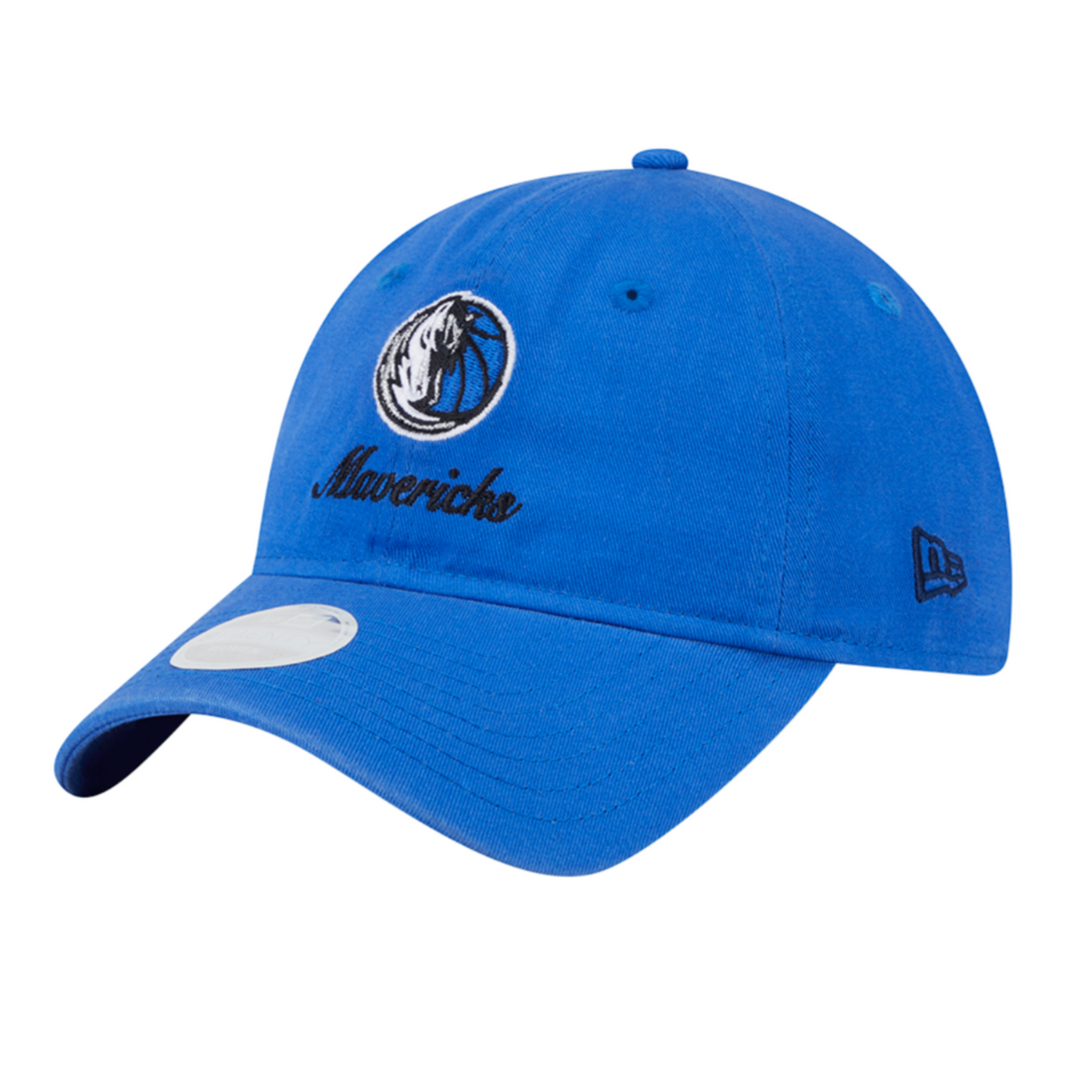 DALLAS MAVERICKS NEW ERA HORSEHEAD SCRIPT ADJUSTABLE CAP