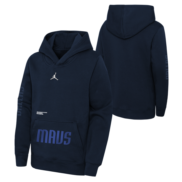 DALLAS MAVERICKS NIKE OUTERSTUFF YOUTH STATEMENT PULLOVER HOODIE