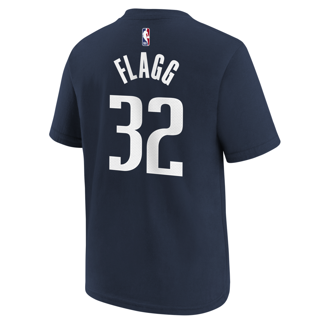 Dallas Mavericks Nike Outerstuff Youth Cooper Flagg Statement Name & Number Tee