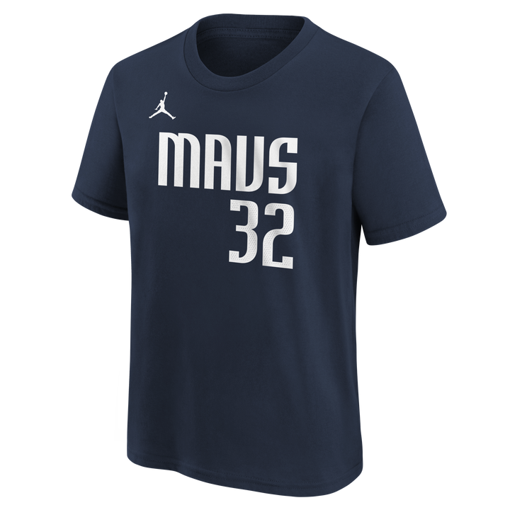 Dallas Mavericks Nike Outerstuff Youth Cooper Flagg Statement Name & Number Tee