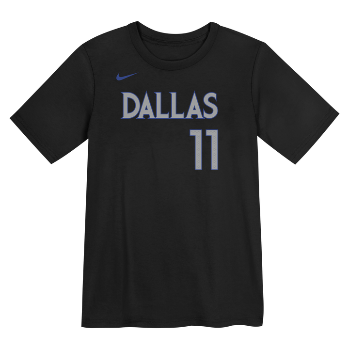 DALLAS MAVERICKS NIKE OUTERSTUFF 2025-26 CITY EDITION KIDS KYRIE IRVING NAME & NUMBER TEE