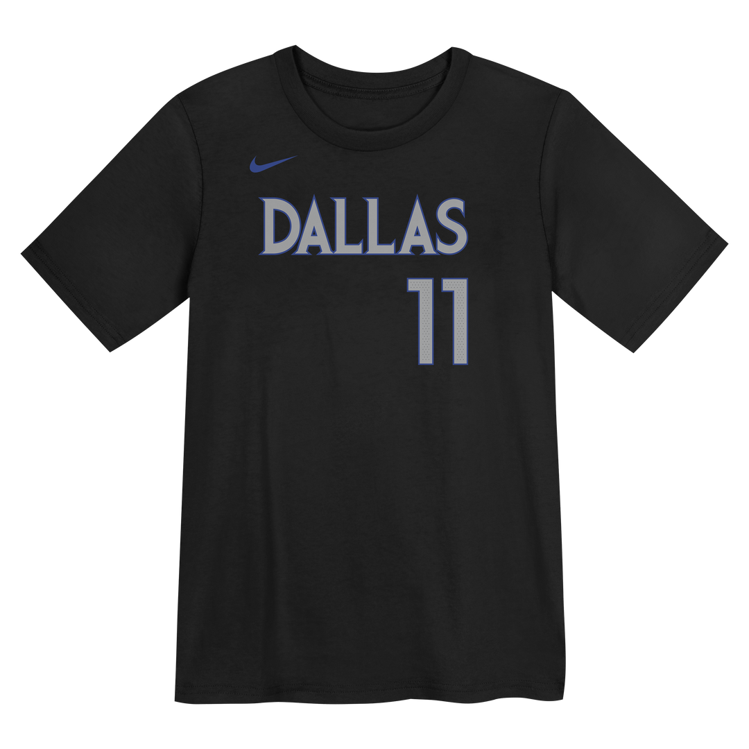 DALLAS MAVERICKS NIKE OUTERSTUFF 2025-26 CITY EDITION KIDS KYRIE IRVING NAME & NUMBER TEE