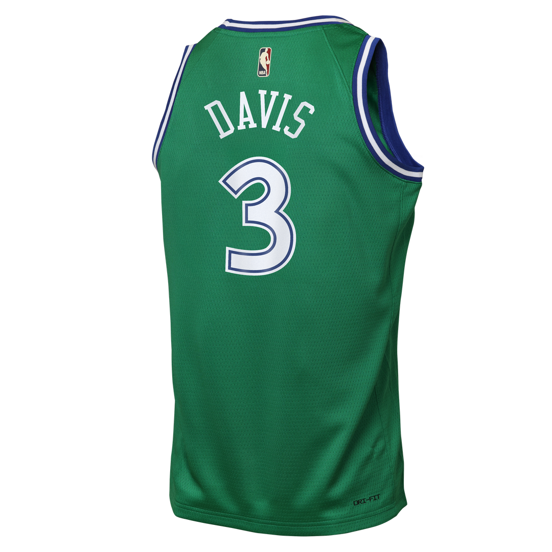DALLAS MAVERICKS NIKE OUTERSTUFF HARDWOOD CLASSIC YOUTH ANTHONY DAVIS SWINGMAN JERSEY