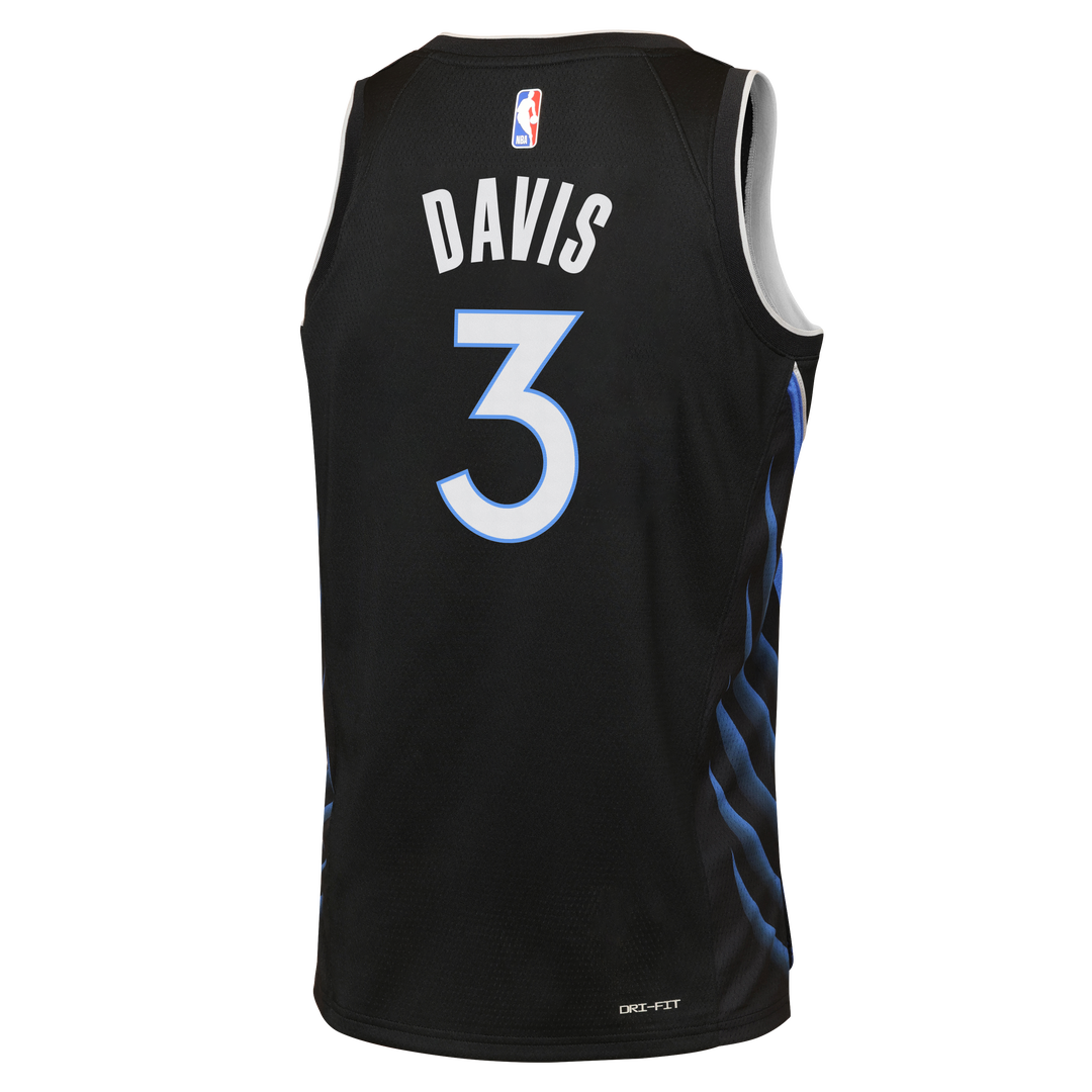DALLAS MAVERICKS NIKE OUTERSTUFF 2025-26 CITY EDITION YOUTH ANTHONY DAVIS SWINGMAN JERSEY
