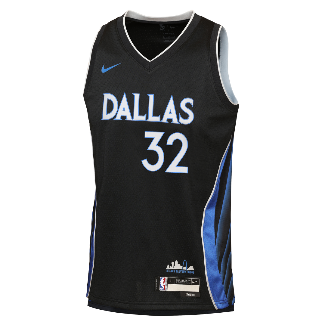 DALLAS MAVERICKS NIKE OUTERSTUFF 2025-26 CITY EDITION YOUTH COOPER FLAGG SWINGMAN JERSEY