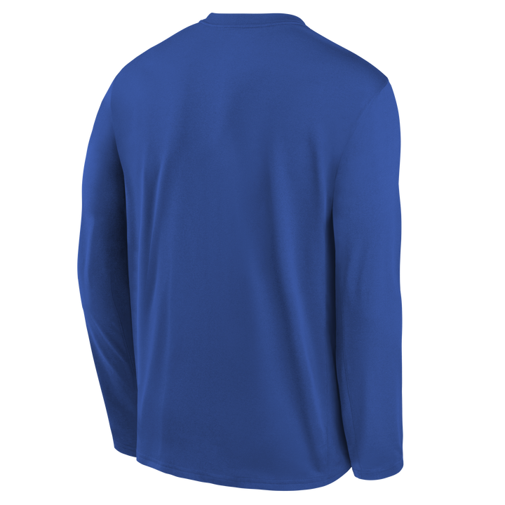 DALLAS MAVERICKS NIKE OUTERSTUFF YOUTH ROYAL BLUE PRACTICE LONG SLEEVE TEE