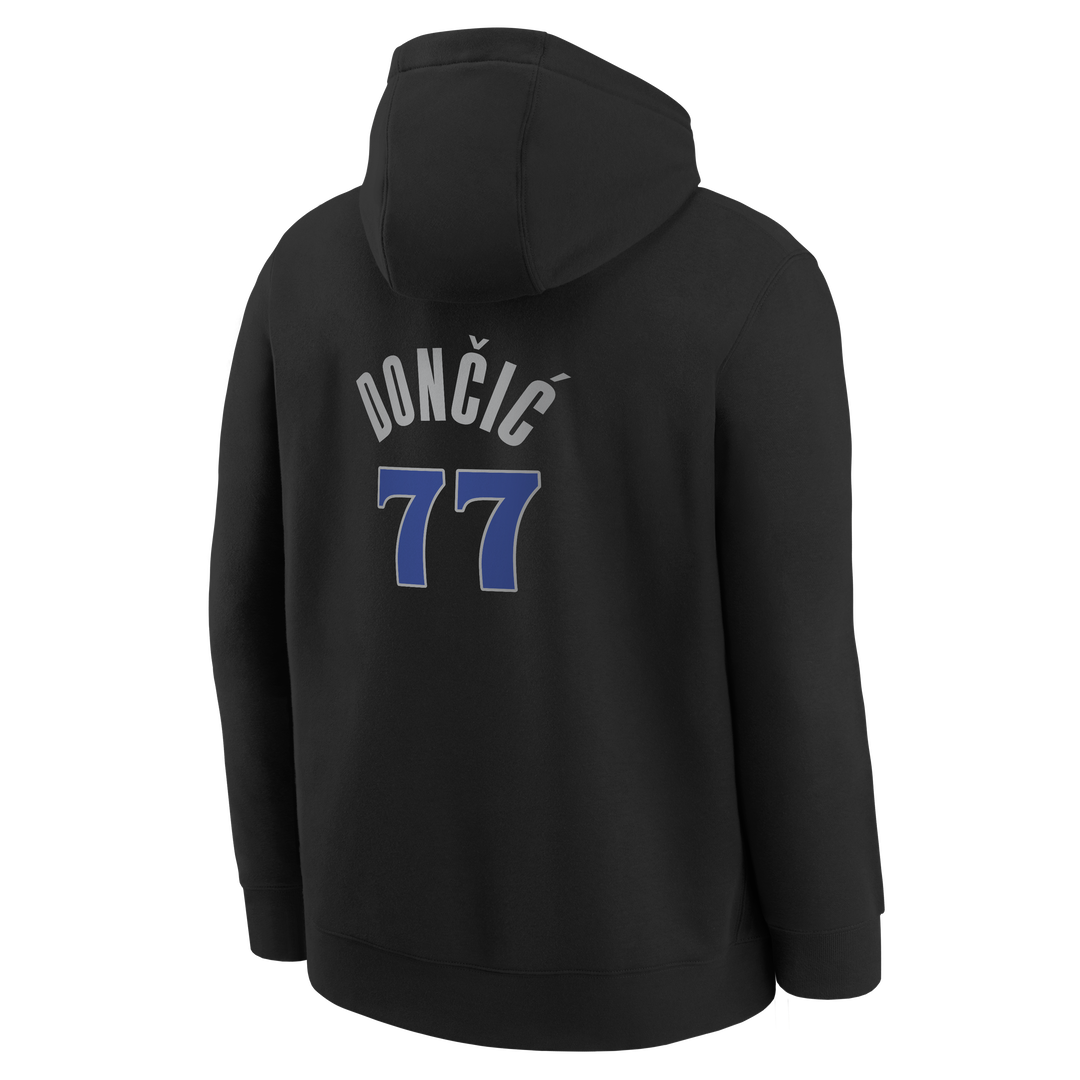 DALLAS MAVERICKS NIKE OUTERSTUFF CITY EDITION 2023-24 LUKA DONČIĆ NAME & NUMBER HOODIE - YOUTH