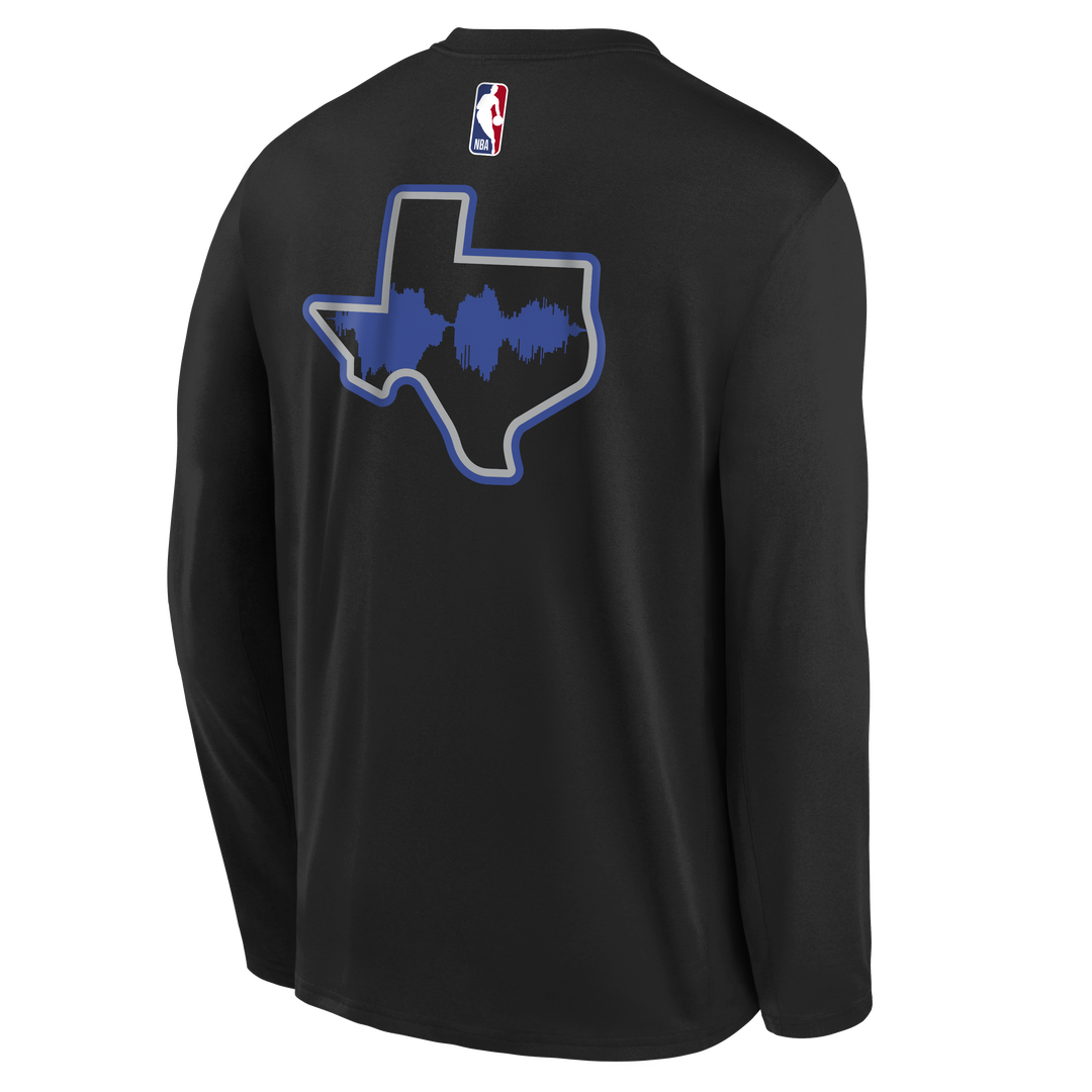 DALLAS MAVERICKS NIKE OUTERSTUFF CITY EDITION LONG-SLEEVE TEE - YOUTH