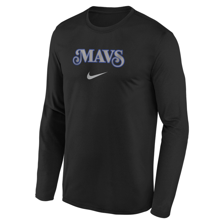 DALLAS MAVERICKS NIKE OUTERSTUFF CITY EDITION LONG-SLEEVE TEE - YOUTH