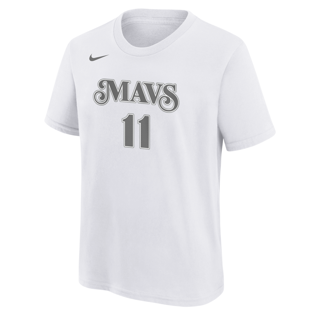 dallas mavericks nike outerstuff city edition 2024 25 youth kyrie irving name number tee