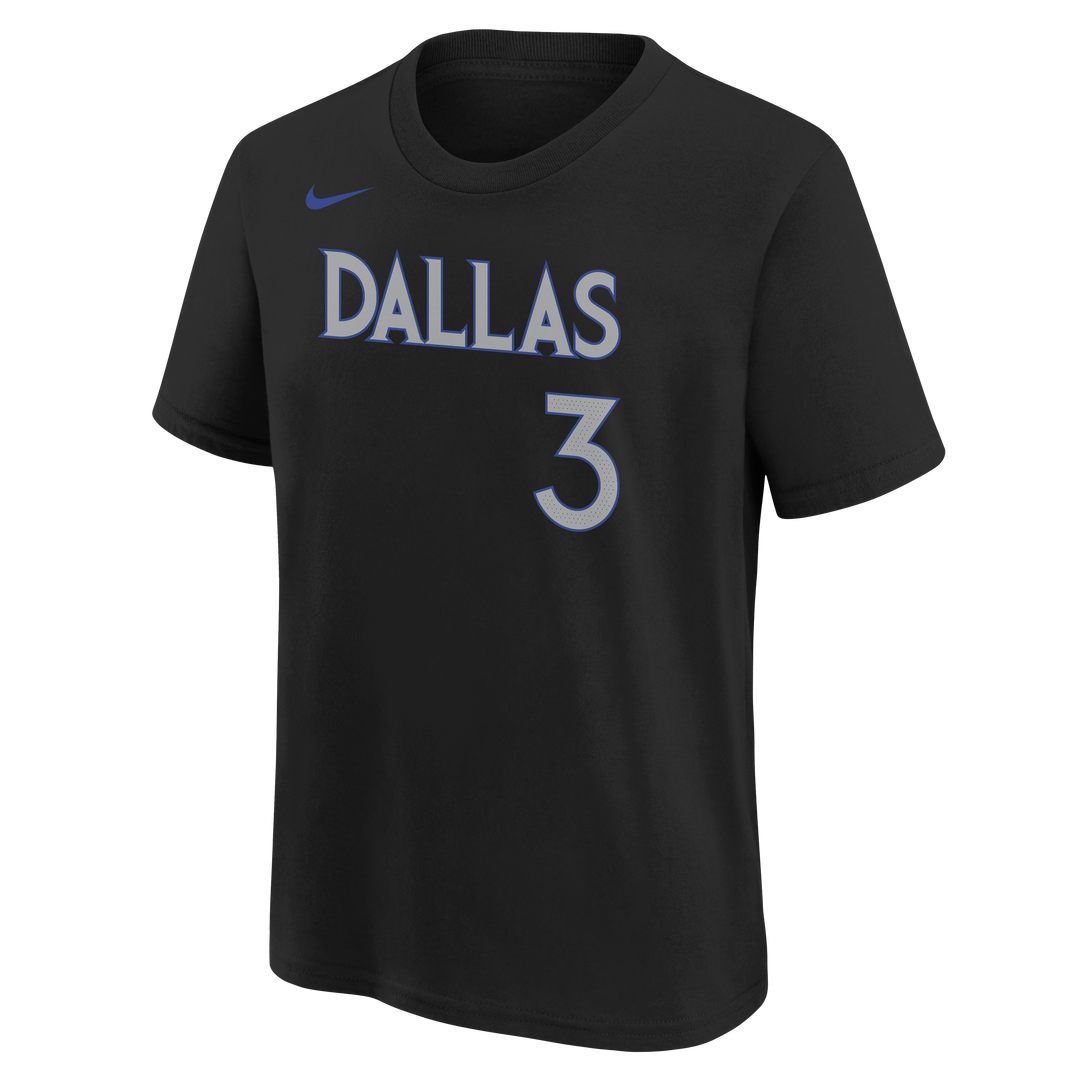 DALLAS MAVERICKS NIKE OUTERSTUFF 2025-26 CITY EDITION YOUTH ANTHONY DAVIS NAME & NUMBER TEE