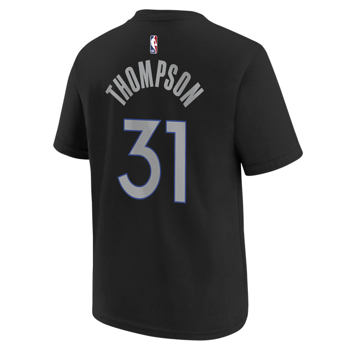 DALLAS MAVERICKS NIKE OUTERSTUFF 2025-26 CITY EDITION YOUTH KLAY THOMPSON NAME & NUMBER TEE
