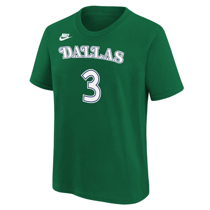 DALLAS MAVERICKS NIKE OUTERSTUFF HARDWOOD CLASSIC YOUTH ANTHONY DAVIS NAME & NUMBER TEE