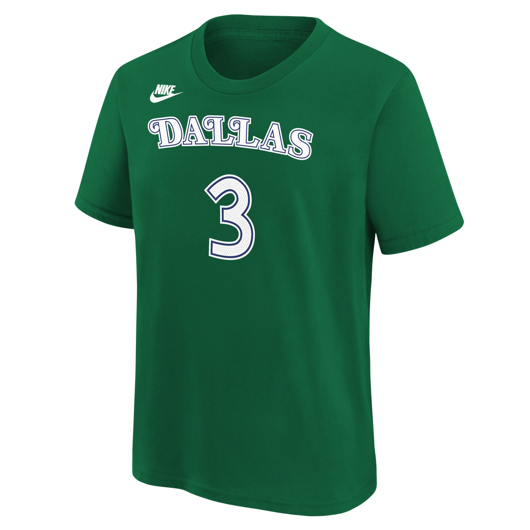 DALLAS MAVERICKS NIKE OUTERSTUFF HARDWOOD CLASSIC YOUTH ANTHONY DAVIS NAME & NUMBER TEE