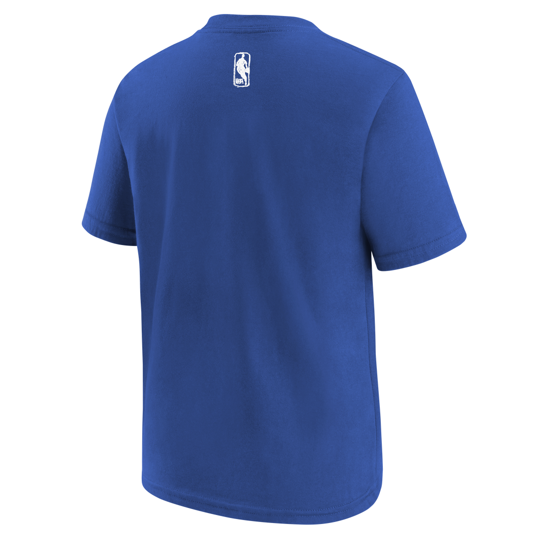 DALLAS MAVERICKS NIKE OUTERSTUFF YOUTH  ROYAL HORSEHEAD TEE