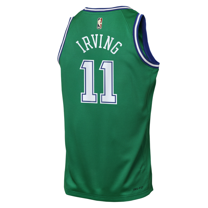 DALLAS MAVERICKS NIKE OUTERSTUFF HARDWOOD CLASSIC YOUTH KYRIE IRVING SWINGMAN JERSEY