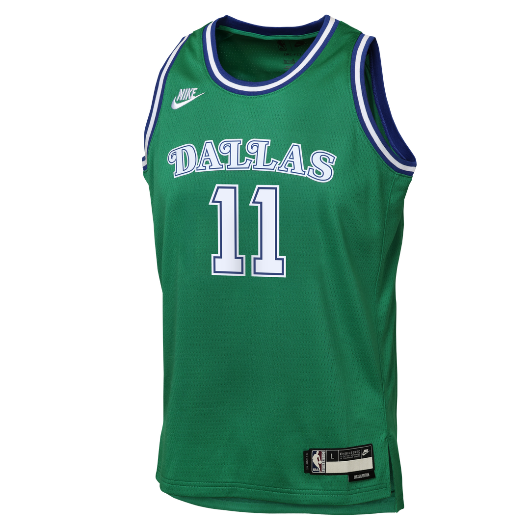 DALLAS MAVERICKS NIKE OUTERSTUFF HARDWOOD CLASSIC KIDS KYRIE IRVING SWINGMAN JERSEY