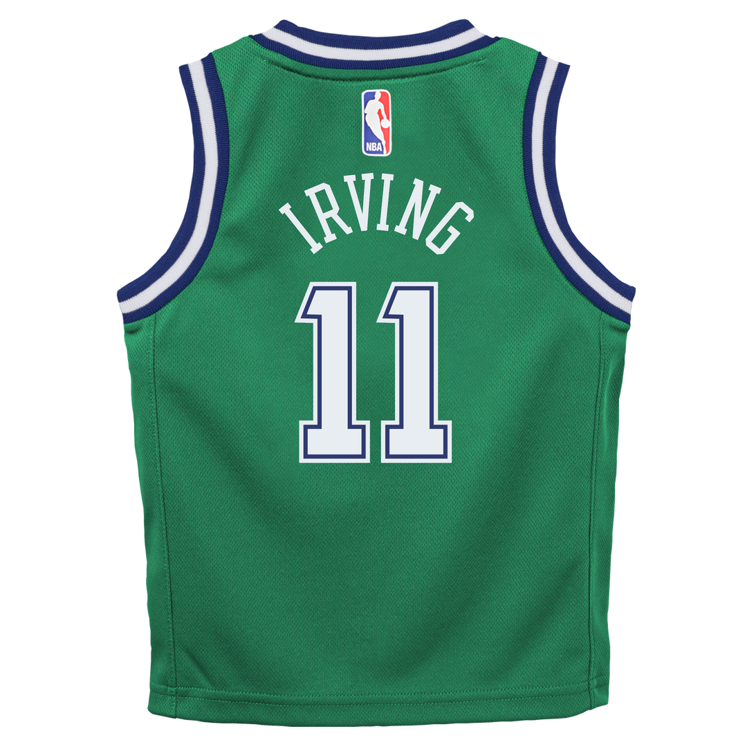 DALLAS MAVERICKS NIKE OUTERSTUFF HARDWOOD CLASSIC INFANT KYRIE IRVING SWINGMAN JERSEY