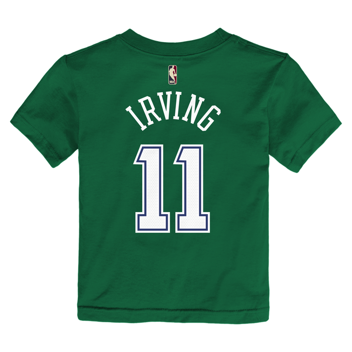 DALLAS MAVERICKS NIKE OUTERSTUFF HARDWOOD CLASSIC TODDLER KYRIE IRVING NAME & NUMBER TEE